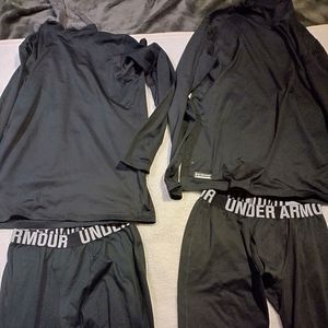 Two sets of Under Armour Tactical coldgear Base layer size medium